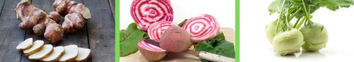 Vergeten groenten: aardpeer, Chioggia-biet, koolrabi - (c) VLAM